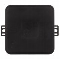 Puszka instalacyjna natynkowa typu KLIK 85x85x41mm hermetyczna IP54 czarna ViPlast