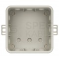 Puszka instalacyjna natynkowa typu KLIK 85x85x41mm hermetyczna IP54 szara ViPlast
