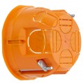 Puszka instalacyjna podtynkowa do nidy fi:60mm (68x46mm) IP30 z wkrętami PAWBOL