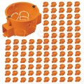 Puszka instalacyjna podtynkowa fi:60mm (62x42mm) IP30 z wkrętami, szeregowa PAWBOL 100szt.