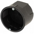 Puszka instalacyjna podtynkowa fi:60mm (63x40mm) IP30 z wkrętami czarna PAWBOL 100szt.