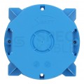 Puszka instalacyjna PST60 do styropianu fi:60mm (68x46mm) podtynkowa do dociepleń niebieska SIMET