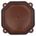 Puszka instalacyjna z dławikami PG16 natynkowa 75x75x33mm hermetyczna IP67 ze złączkami brązowa