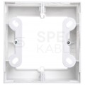 Puszka natynkowa SIMON 54 pojedyncza biała 87x82x40mm Kontakt Simon DSC/11