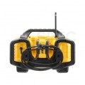 Radio budowlane przenośne Bluetooth DAB+ / FM/AM zasilanie sieciowe 230V 2m z funkcją ładowarki akumulatorów XR 18V oraz FLEXVOLT 54V+ AUX + USB DeWALT