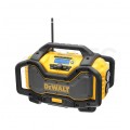 Radio budowlane przenośne Bluetooth DAB+ / FM/AM zasilanie sieciowe 230V 2m z funkcją ładowarki akumulatorów XR 18V oraz FLEXVOLT 54V+ AUX + USB DeWALT