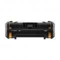 Radio budowlane przenośne Bluetooth DAB+ / FM/AM zasilanie sieciowe 230V z funkcją ładowarki akumulatorów XR 10,8/18V oraz FLEXVOLT 54V+ AUX + USB TSTAK IP54 DeWALT