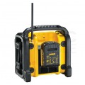 Radio budowlane przenośne DAB+ / FM/AM, zasilanie akumulatorowe XR 10,8/18V( bez akumulatora ) i zasilanie 230V 1,8m + AUX + USB DeWALT