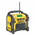 Radio budowlane przenośne DAB+ / FM/AM, zasilanie akumulatorowe XR 10,8/18V( bez akumulatora ) i zasilanie 230V 1,8m + AUX + USB DeWALT