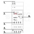 Radiowy nadajnik modułowy 4 kanałowy 230V EXTA LIFE ZAMEL