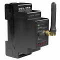 Radiowy odbiornik modułowy 4-kanałowy 12/24V / 230V z anteną zewnętrzną SMA na szynę TH35 DIN EXTA LIFE ZAMEL