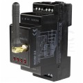 Radiowy odbiornik modułowy 4-kanałowy 12/24V / 230V z anteną zewnętrzną SMA na szynę TH35 DIN EXTA LIFE ZAMEL