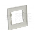 Ramka pojedyncza NILOE biała Legrand