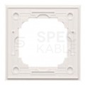 Ramka pojedyncza SIMON 55 Nature szkło mrożone białe Kontakt Simon TRN1/170