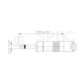 REAN Wtyk Audio AUX mini Jack 3,5mm Mono na kabel do 4,5mm pozłacany czarny NYS226BG