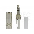 REAN Wtyk Audio AUX mini Jack 3,5mm Stereo na kabel do 4,5mm niklowany NYS231