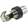 REAN Wtyk DIN 5-pin na kabel do 5,0mm posrebrzany NYS322