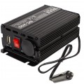 Reduktor Przetwornica napięcia stałego DC 24V / 12V max. 200W 15A samochodowa bezzakłóceniowa + gniazdo USB 5V VOLT DC-200 + Wtyk do zapalniczki