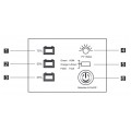 Regulator solarny Kontroler ładowania MPPT 20A 12V/24V AZO