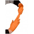 Rękawice robocze, ochronne nitrylowe rozmiar XL pomarańczowe 50szt 97-690-XL NEO