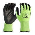 Rękawice robocze, ochronne odblaskowe rozmiar XL/10 odporne na przecięcia, poziom ochrony 3/C MILWAUKEE