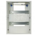 Rozdzielnica bezpiecznikowa natynkowa 2x12 modułów IP30 255x350x115mm metalowa biała drzwi pełne RN-24 Karwasz
