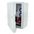 Rozdzielnica budowlana hermetyczna IP65 Wyposażona + 32A/[5P] + 2x16A/[5P] + 2x230V/[2P+Z] ABS IK10 IP65, N21B11B1ABS