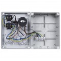 Rozdzielnica budowlana R-BOX IP44 przenośna [5P]/32A + [5P]/16A + 2x[2P+Z]/250V + wyłącznik L/P IP44 PAWBOL