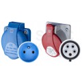 Rozdzielnica budowlana WDD hermetyczna IP54 + 16A/[5P] + 230V/[2P+Z] DOKTORVOLT DV-0133-F