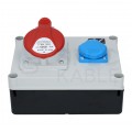 Rozdzielnica budowlana WDD hermetyczna IP54 + 32A/[5P] + 230V/[2P+Z] DOKTORVOLT DV-0140-F