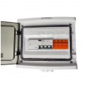 Rozdzielnica fotowoltaiczna AC B16A 25A 300mA 1000V natynkowa 12 modułowa IP65 wyposażona Doktorvolt