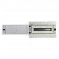 Rozdzielnica natynkowa hermetyczna RH-18 1x18 modułów (500V AC / 1000V DC) IP65 435x260x138mm drzwi transparentne Elektro-Plast