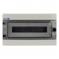 Rozdzielnica natynkowa hermetyczna RH-18 1x18 modułów (500V AC / 1000V DC) IP65 435x260x138mm drzwi transparentne Elektro-Plast