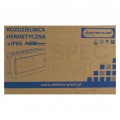 Rozdzielnica natynkowa hermetyczna RH-18 1x18 modułów (500V AC / 1000V DC) IP65 435x260x138mm drzwi transparentne Elektro-Plast