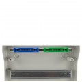 Rozdzielnica natynkowa hermetyczna RH-24 2x12 modułów (500V AC / 1000V DC) IP65 330x420x138mm drzwi transparentne Elektro-Plast
