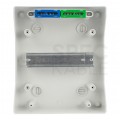 Rozdzielnica natynkowa hermetyczna RH-6 1x6 modułów (500V AC / 1000V DC) IP65 225x260x138mm drzwi transparentne Elektro-Plast