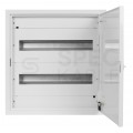 Rozdzielnica natynkowa metalowa 2x18 modułów IP30 (400V AC) 455x436x130mm drzwi pełne KOLE SYSTEMS