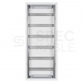 Rozdzielnica natynkowa metalowa 6x18 modułów IP30 (400V AC) 1055x436x130mm drzwi pełne KOLE SYSTEMS
