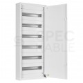 Rozdzielnica natynkowa metalowa 6x18 modułów IP30 (400V AC) 1055x436x130mm drzwi pełne KOLE SYSTEMS
