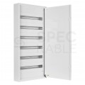 Rozdzielnica natynkowa metalowa 6x24 modułów IP30 (400V AC) 1136x544x130mm drzwi pełne KOLE SYSTEMS
