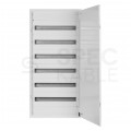 Rozdzielnica natynkowa metalowa 6x24 modułów IP30 (400V AC) 1136x544x130mm drzwi pełne KOLE SYSTEMS
