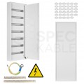 Rozdzielnica natynkowa metalowa 7x18 modułów IP30 (400V AC) 1205x436x130mm drzwi pełne KOLE SYSTEMS