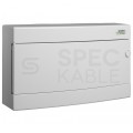 Rozdzielnica natynkowa PNS 1x18 modułów IP40 (400V AC) 396x236x112mm plastikowa drzwi pełne NOARK