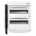 Rozdzielnica natynkowa PNS 2x12 modułów IP40 (400V AC) 287x361x112mm plastikowa drzwi transparentne dymne NOARK
