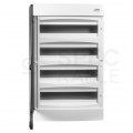 Rozdzielnica natynkowa PNS 4x18 modułów IP40 (400V AC) 396x651x112mm plastikowa drzwi transparentne dymne NOARK