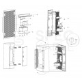 Rozdzielnica natynkowa PNS-MM 3x18 modułów IP40 (400V AC) 396x526x112mm plastikowa drzwi transparentne (bez szyny DIN) NOARK