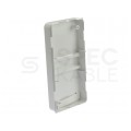 Rozdzielnica natynkowa RNTO-4 (bez listwy) 1x4 moduły IP42 98x200x88mm drzwi transparentne Elektro-Plast