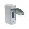 Rozdzielnica natynkowa S-2 (bez listwy) 1x2 moduły IP40 55x140x85mm drzwi transparentne dymne PAWBOL
