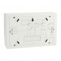 Rozdzielnica obudowa modułowa natynkowa 1x12 drzwi transparentne Easy9 285x185x96,5mm IP40 Schneider