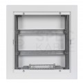 Rozdzielnica podtynkowa metalowa 2x18 modułów IP30 (400V AC) 435x415x130mm drzwi pełne KOLE SYSTEMS